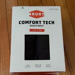 Brunt Comfort Tech Boxer Briefs - Black